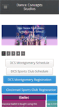 Mobile Screenshot of danceconceptsstudio.com